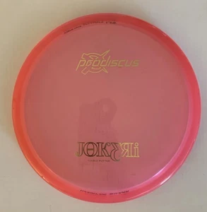 Prodiscus Jokeri Disc Golf Disc Stable Putter Pink 173 Grams - Picture 1 of 4