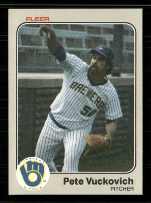 1983 Fleer #49 Pete Vuckovich - Image 1 of 2