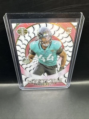 2022 Panini Illusions Travon Walker Pink /199 Prizm RC M-39 Mystique Acetate - Image 1 of 4