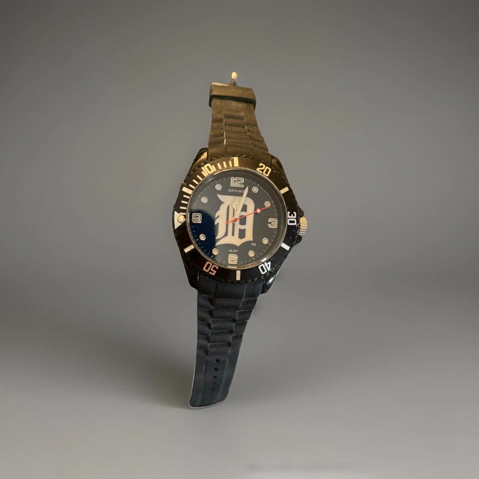 MLB Baseball Men's Black Sparo Detroit Tigers Spirit Watch - Image 1 of 4