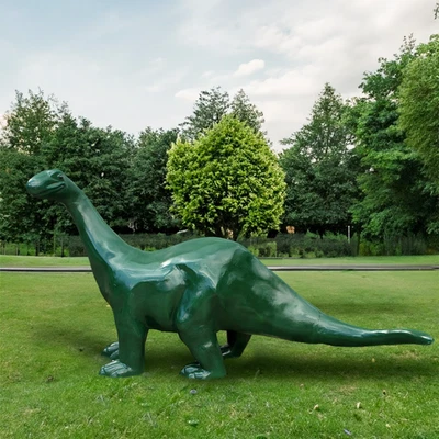 Baby Brachiosaurus Sinclair Dinosaur Statue 92 Inches Gas Station Pump Sign - Image 1 of 4