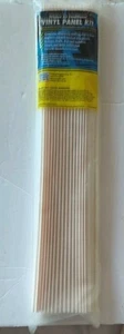New 2 Pack Window A/C Vinyl Panel Replacement Kit AC-202 Beige 12Wx21H - Picture 1 of 4