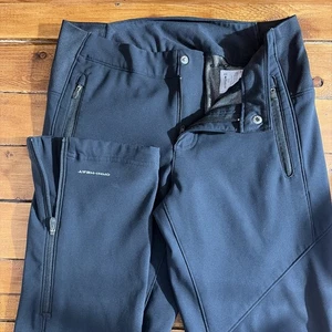 Columbia Omni Heat Thermal Pants Women's 10 Black Ankle Zip Hike Outdoor *FLAWS - Picture 1 of 12