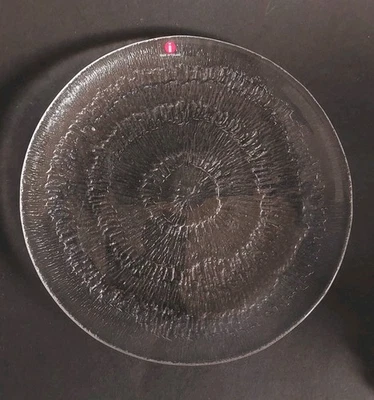 Iittala  Finland  SOLARIS  Glasteller Teller  Design Tapio Wirkkala  19cm - Bild 1 von 4