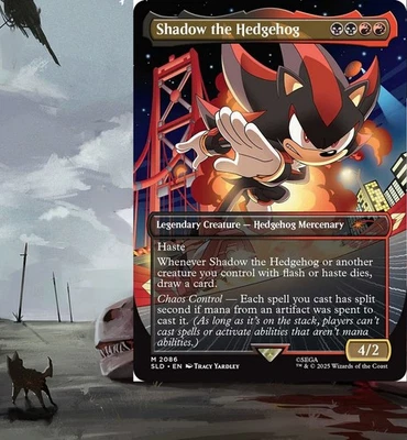 Shadow the Hedgehog Treasures Commander Deck Magic Cards MTG Ready-to-Play EDH - Image 1 of 4