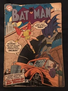 BATMAN #107 (1957) Early Silver Age Batman, Low Grade but complete - Picture 1 of 7