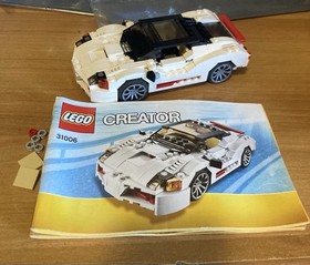 Lego Creator 31006 Supercar Set Complete Pieces For Other Models
