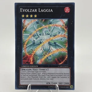 Yugioh Evolzar Laggia CT09-DE011 Super Rare Limited Edition NM - Bild 1 von 11