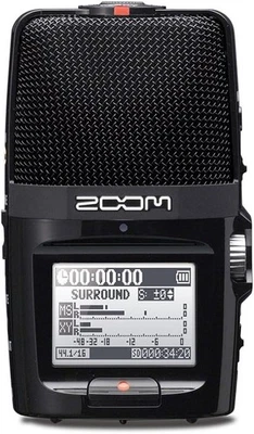 ZOOM  H2n Handheld Recorder Black Light Weight Compact Stands on Its Own W/Box - Image 1 of 4