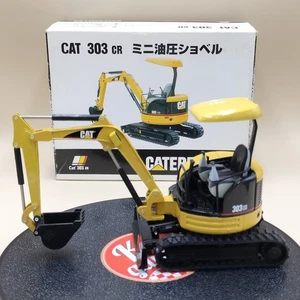SCM 1/22 CAT 303 CR CATERPILLAR Mitsubishi Diecast model yellow japan toy - Picture 1 of 20