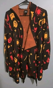 Disney Her Universe Hocus Pocus Cardigan Open Hooded Sanderson Sisters Medium - Picture 1 of 4