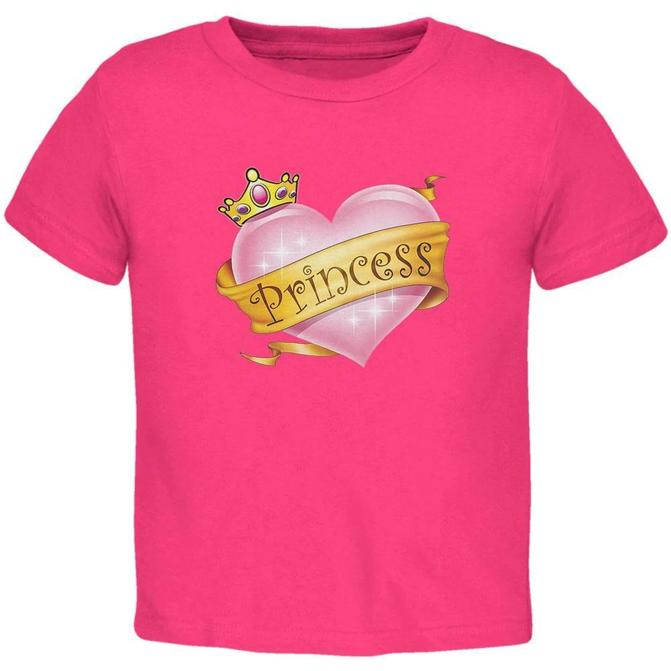 Camiseta Princess Heart para niños pequeños Foto 1 de 1