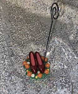 Wizard of Oz Ruby Slipper Photo - Card holder Westland Giftwear # 1879 - Picture 1 of 4