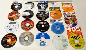 18 PC magazine Software CDs bundle 97-03 PC Plus/Direct etc Linux 405 utilities - Photo 1/10