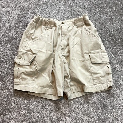 Pantalones Cortos de Carga KnightsBridge Para Hombre Medianos Beige Claro Caqui Algodón Informales 7" Foto 1 de 4