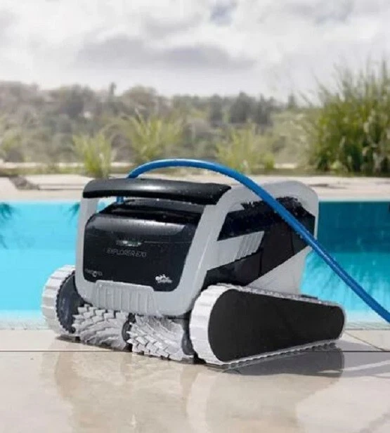 Dolphin Explorer E70 Robotic Pool Cleaner - Black