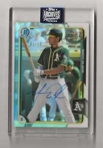 2020 Topps Archives Signature Series  Matt Olson (2015 Bowman Draft) - Picture 1 of 2