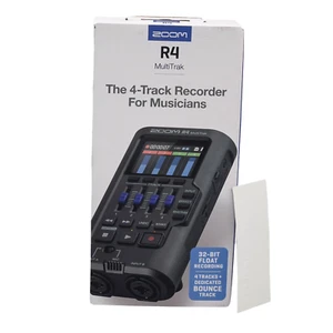 Zoom R4 Portable Multi-Track Recorder Black 32-bit Float Audio Compatible - Picture 1 of 6