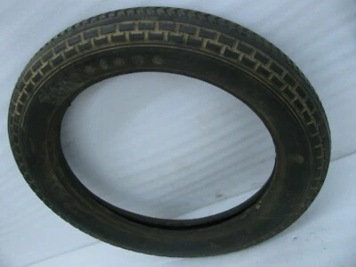 Pneu Firestone Chevron usado 4.00 - 19 Harley Davidson cabeça chata WR WLDR VL VLH - Imagem 1 de 4