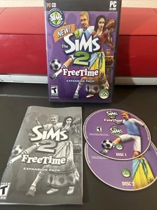 The Sims 2 Freetime PC Game Expansion Pack 2008 Complete and Tested - Picture 1 of 10