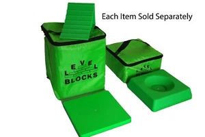  Apex RV Leveling Blocks, Wheel Chock, Jack Pad, Inter locking, Sold Separately! - Bild 1 von 14