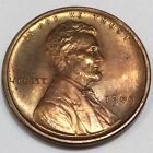 1909 Lincoln Wheat Cent Penny Beautiful Uncirculated Coin