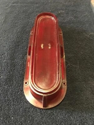 1961 Pontiac Catalina Tail Light Lens - OEM Original - Good Used Lens - Image 1 of 3
