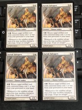 Auriok Salvagers X4 Fifth Dawn Ex+/NM Condition See Pics Front Back