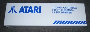 Atari 520 1040 ST STE Computer SLM 804 Laser Printer Toner Cartridge NEW BOXED - Picture 1 of 2