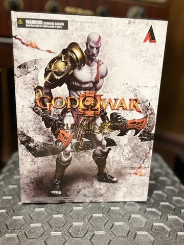 Play Arts Kai Action Figure God of War III Kratos Cover