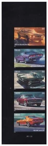 US 5715a-5719a 5719c Pony Cars imperf NDC plate strip 5 LL MNH 2022 - Picture 1 of 1