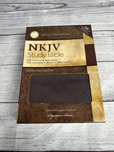 NKJV Study Bible by Thomas Nelson Publishing Staff (2009, Bonded Leather) - Picture 1 of 7