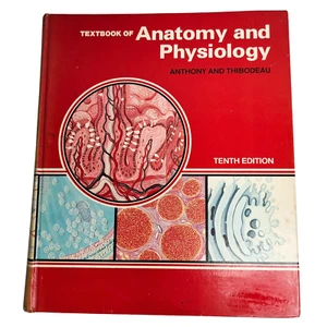 Anatomy and Physiology Anthony and Thibodeau 1979 Vintage 10th Edition - Picture 1 of 19