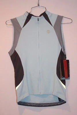 Camiseta deportiva para mujer Bontrager Race WSD sin mangas verde medio/gris/negro nueva Foto 1 de 4