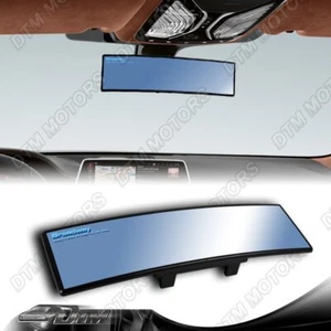 Espejo retrovisor interior antirreflejo interior convexo teñido de azul universal Broadway 300 mm - Imagen 1 de 5