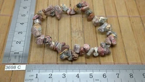 Bracelet baroque chips JASPE LEOPARD mineraux lithotherapie soin reiki bijou - Imagen 1 de 2