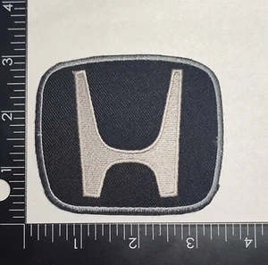 Honda Patch H logo Square Championship High Quality Sew or Iron on Embroidery - Picture 1 of 3