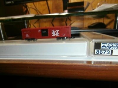MARKLIN MINI-CLUB Z-SCALE  #86723   50' BOXCAR-NEW HAVEN - Image 1 of 4