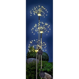 Enchufe de jardín solar Twinkle, juego de 3 para jardín y compañía, efectos de iluminación de ensueño - Imagen 1 de 2