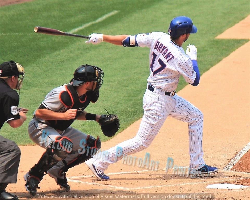Kris Bryant ~ KB ~ Chicago Cubs All-Star varios tamaños y opciones foto arte impresión Foto 1 de 4
