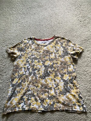 Blusa Laura Scott Mujer Floral Manga Corta Cuello Redondo Multicolor Petites PL Foto 1 de 4