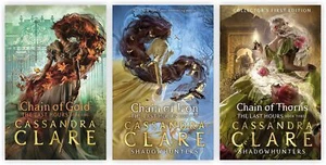 The Last Hours 3 Book Set by Cassandra Clare Chain of Gold Iron,Thorns Paperback - Picture 1 of 3