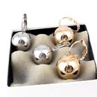 Ball 925 Silver,Gold,Rose Gold Drop Earring Women Fashion Jewelry A Pair