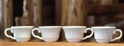 Conjunto de 4 xícaras de café barrocas American Atelier novas na caixa - Imagem 1 de 4