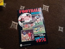 Rare AVA Americana 77/78 Football Special Sticker Album - Empty 1977 1978