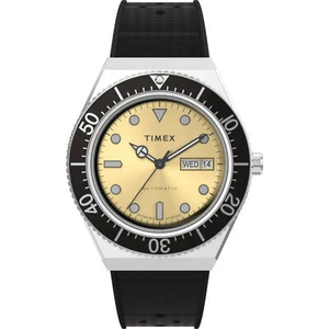 Reloj Timex Hombre M79 Esfera Champagne Correa Goma Sintética Negra TW2W47600ZV - Imagen 1 de 4