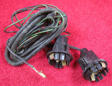 NOS Light Sockets with Wire Harness Headlight Tail Light Running Turn Signal OEM