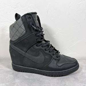 black nike heels
