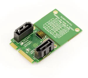 Controller Card Msata - Adapter 2x SATA Raid 0 1 Jbod - Picture 1 of 2