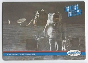 Alan Bean - Carrying Alsep - 1991 SpaceShots Card #11 Moon Mars Mint - Bild 1 von 2
